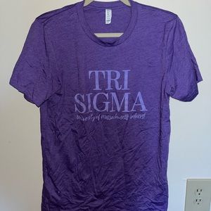 Tri Sigma tee shirt, size M